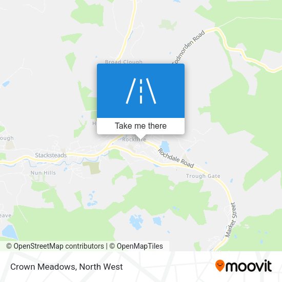 Crown Meadows map