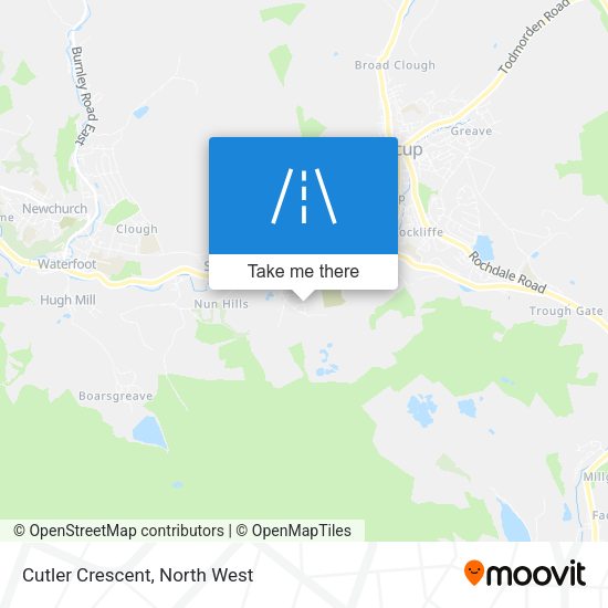 Cutler Crescent map