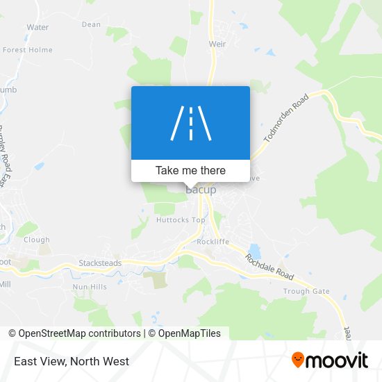 East View map