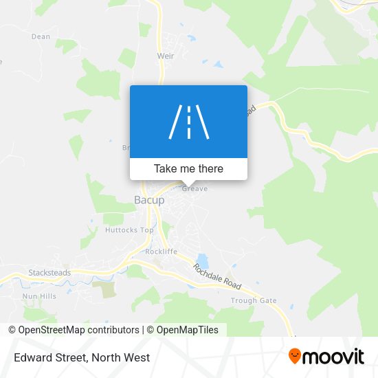 Edward Street map