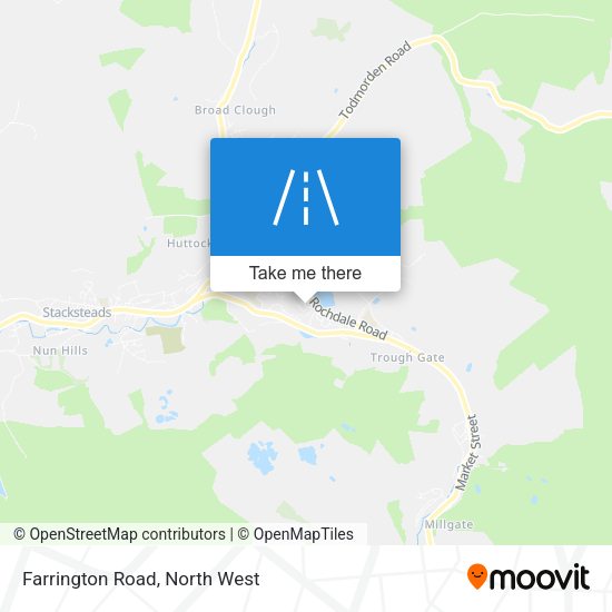 Farrington Road map