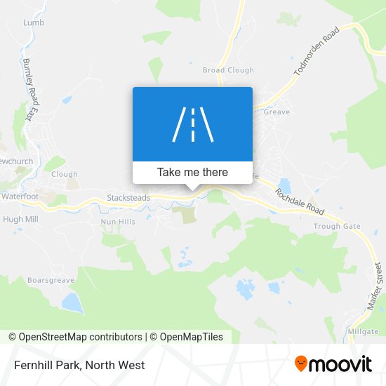 Fernhill Park map