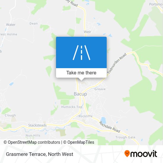 Grasmere Terrace map