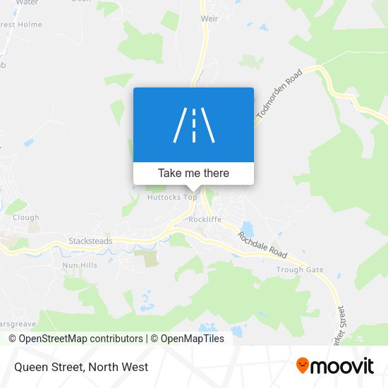 Queen Street map