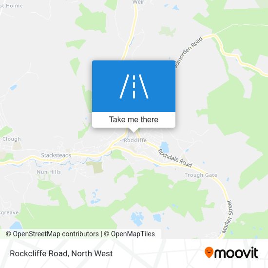 Rockcliffe Road map
