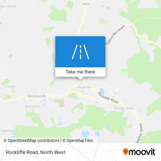 Rockliffe Road map