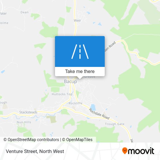 Venture Street map