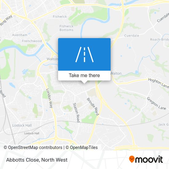 Abbotts Close map