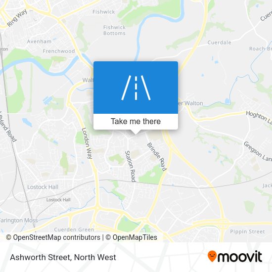 Ashworth Street map