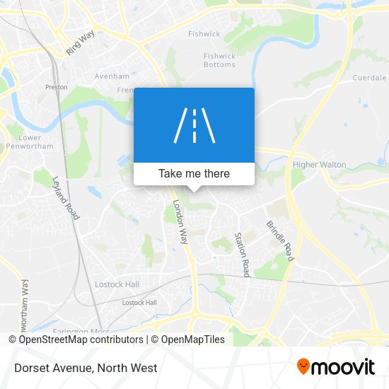 Dorset Avenue map