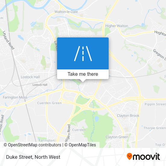 Duke Street map