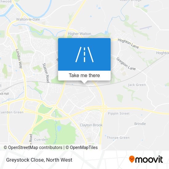 Greystock Close map