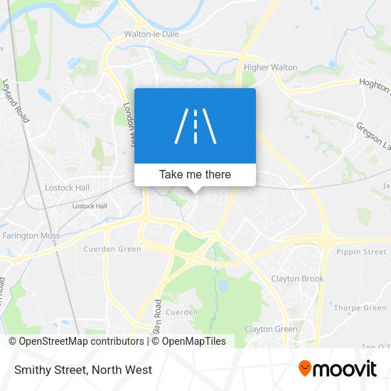 Smithy Street map