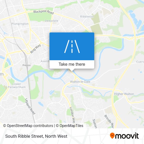 South Ribble Street map
