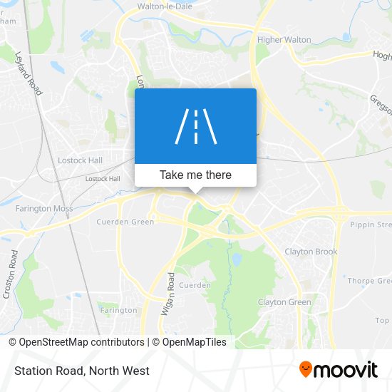 Station Road map