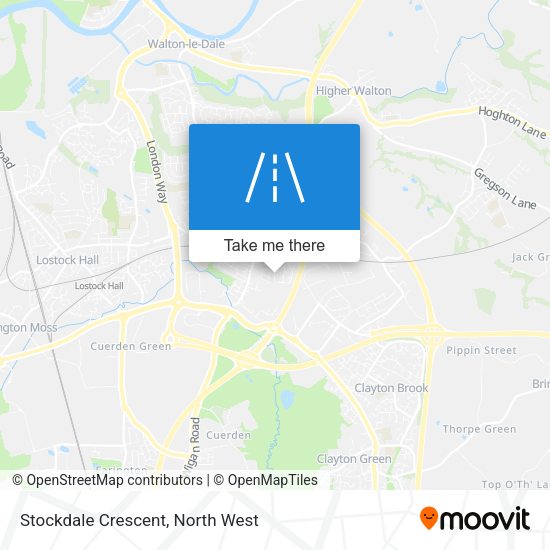 Stockdale Crescent map
