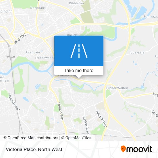 Victoria Place map