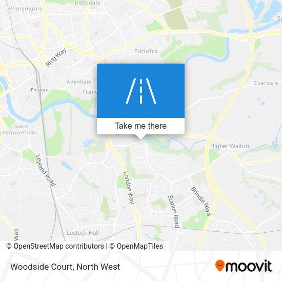 Woodside Court map