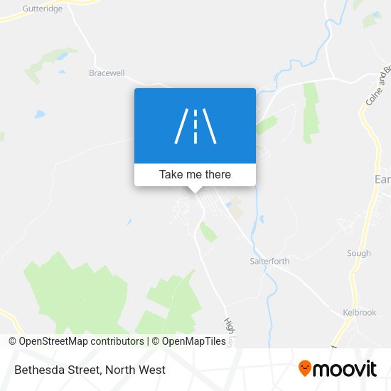 Bethesda Street map