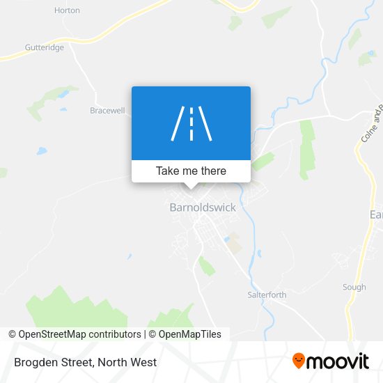Brogden Street map