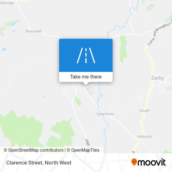 Clarence Street map
