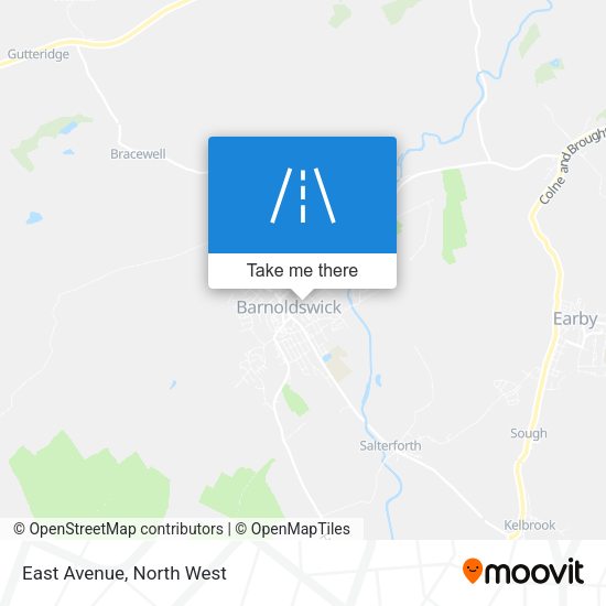 East Avenue map