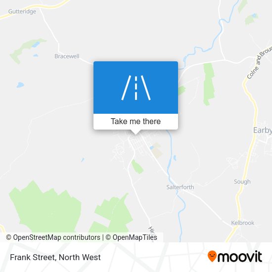 Frank Street map