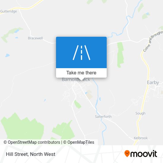 Hill Street map