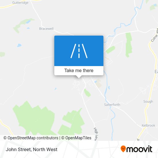 John Street map