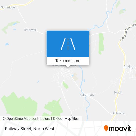Railway Street map