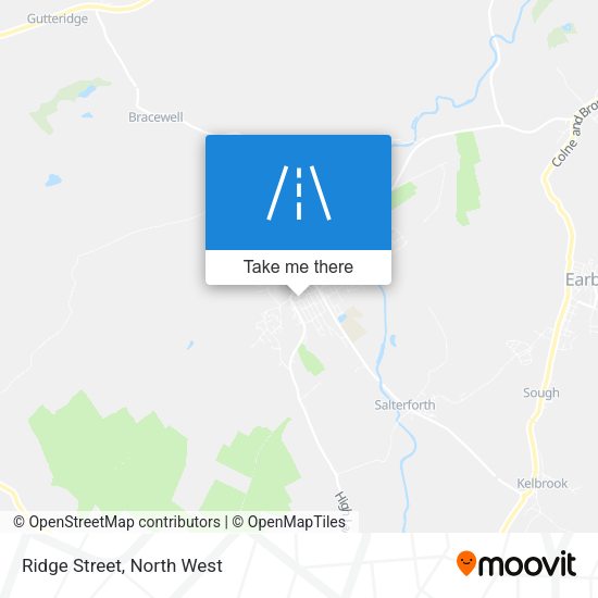 Ridge Street map