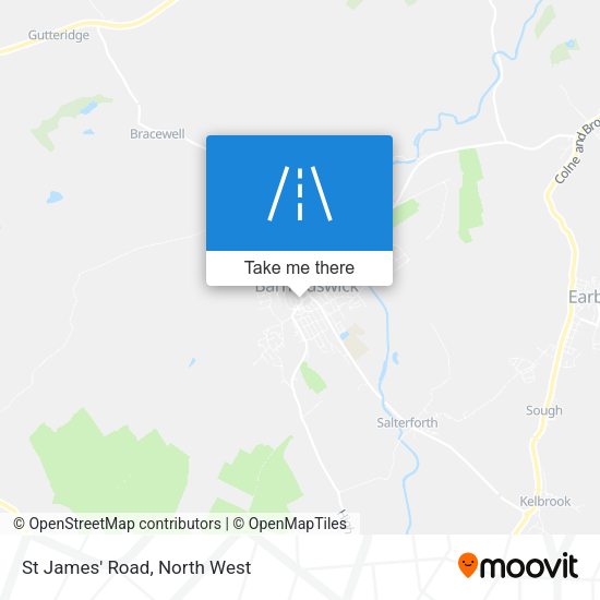 St James' Road map