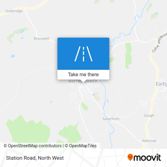 Station Road map
