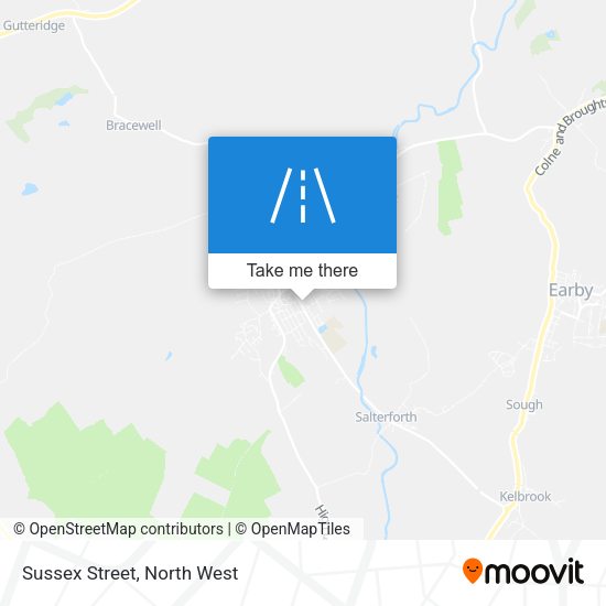 Sussex Street map