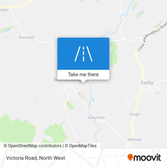 Victoria Road map