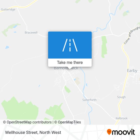 Wellhouse Street map