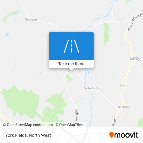York Fields map