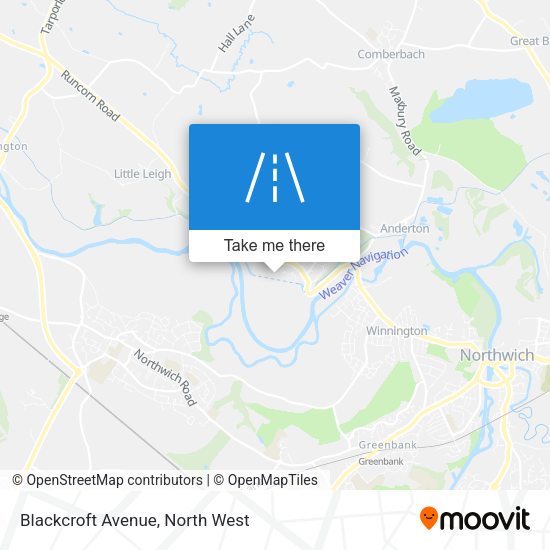 Blackcroft Avenue map