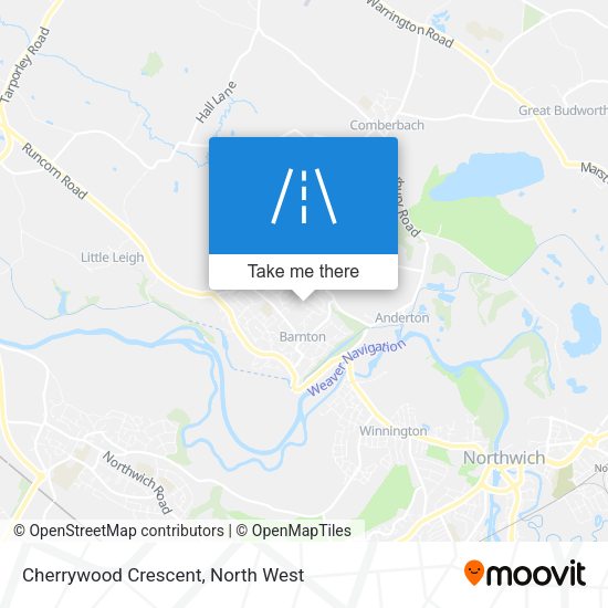 Cherrywood Crescent map
