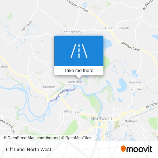 Lift Lane map
