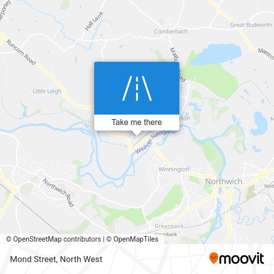 Mond Street map