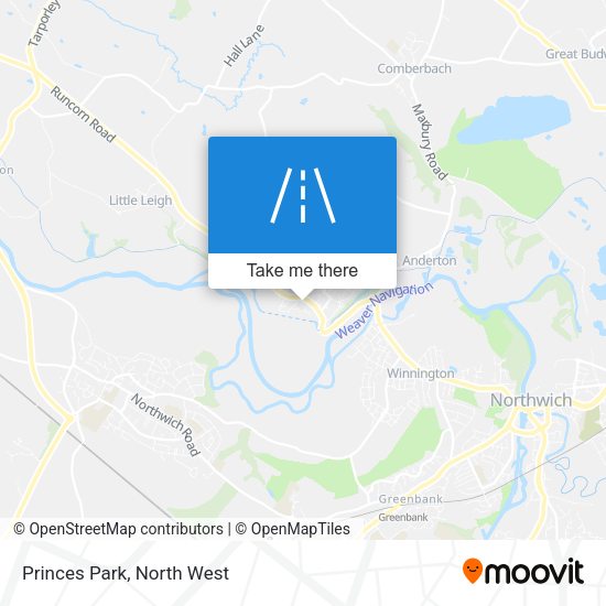 Princes Park map