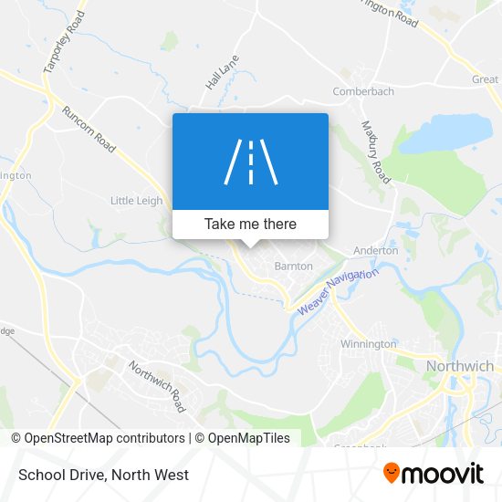 School Drive map