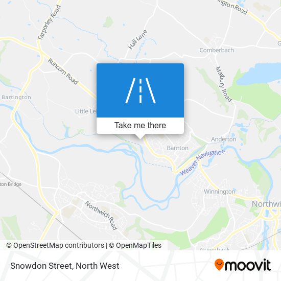 Snowdon Street map