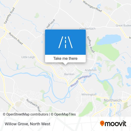 Willow Grove map