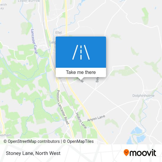 Stoney Lane map