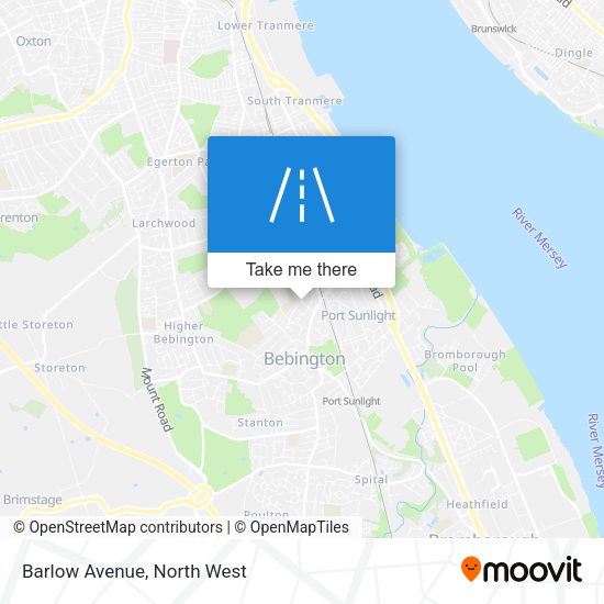 Barlow Avenue map