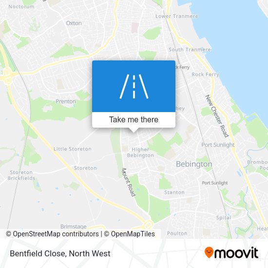 Bentfield Close map