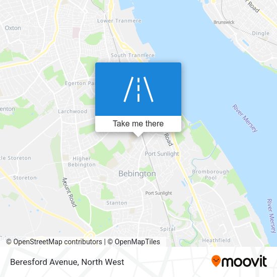 Beresford Avenue map