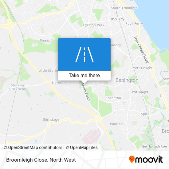 Broomleigh Close map